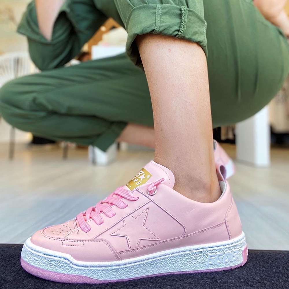 GOLDEN GOOSE YEAH PINK SNEAKERS